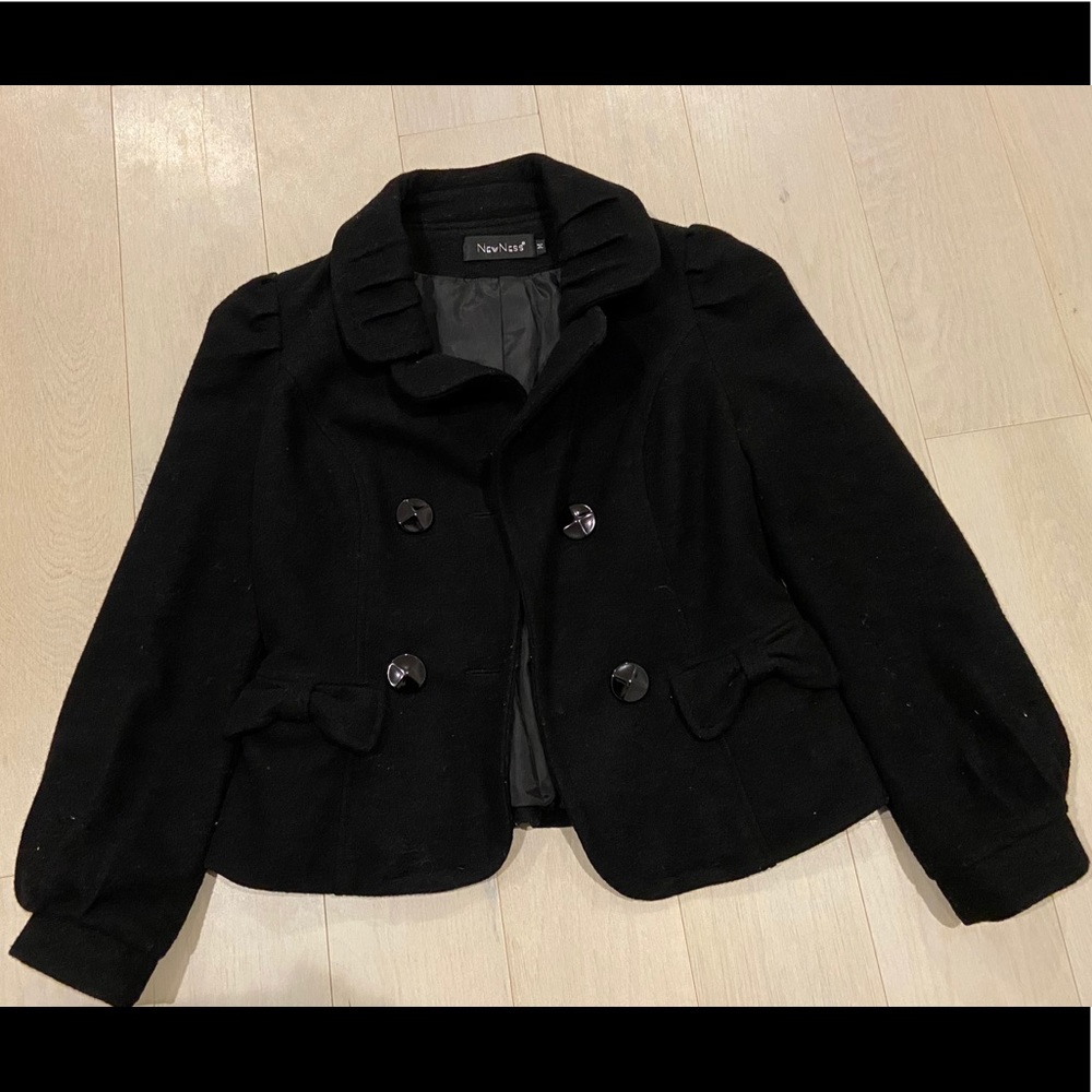 NewNess Black Blazer Jacket Medium